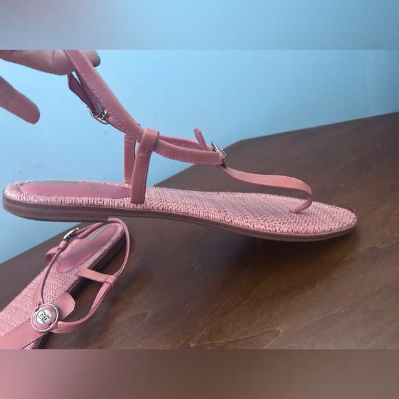 Sam Edelman retro GiGi terra-cotta thong sandal. 91/2 - Picture 2 of 15